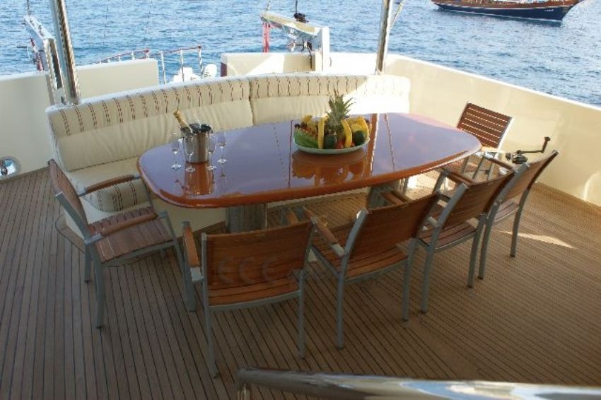 Lady Daisy Teknesi Arka Güverte