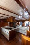 Larimar Motor Yacht, Kitchen View.