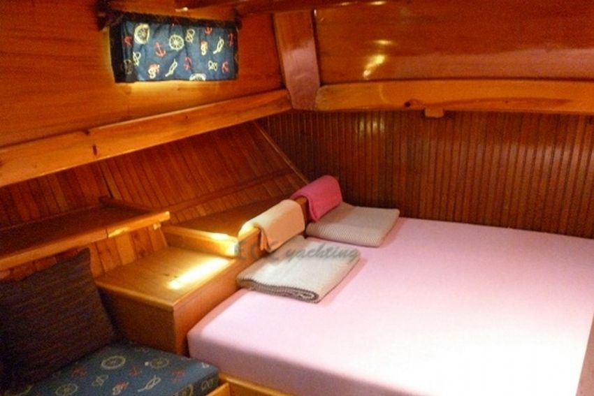 Leventis Gulet Yacht, Interior.