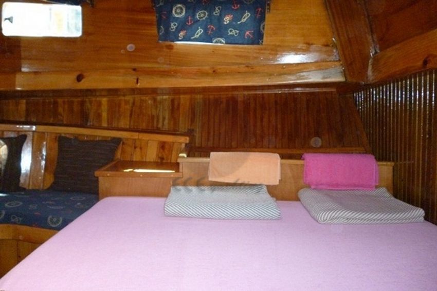 Leventis Gulet Yacht, Cabin Master.