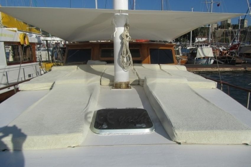 Leventis Gulet Yacht, Sun Deck