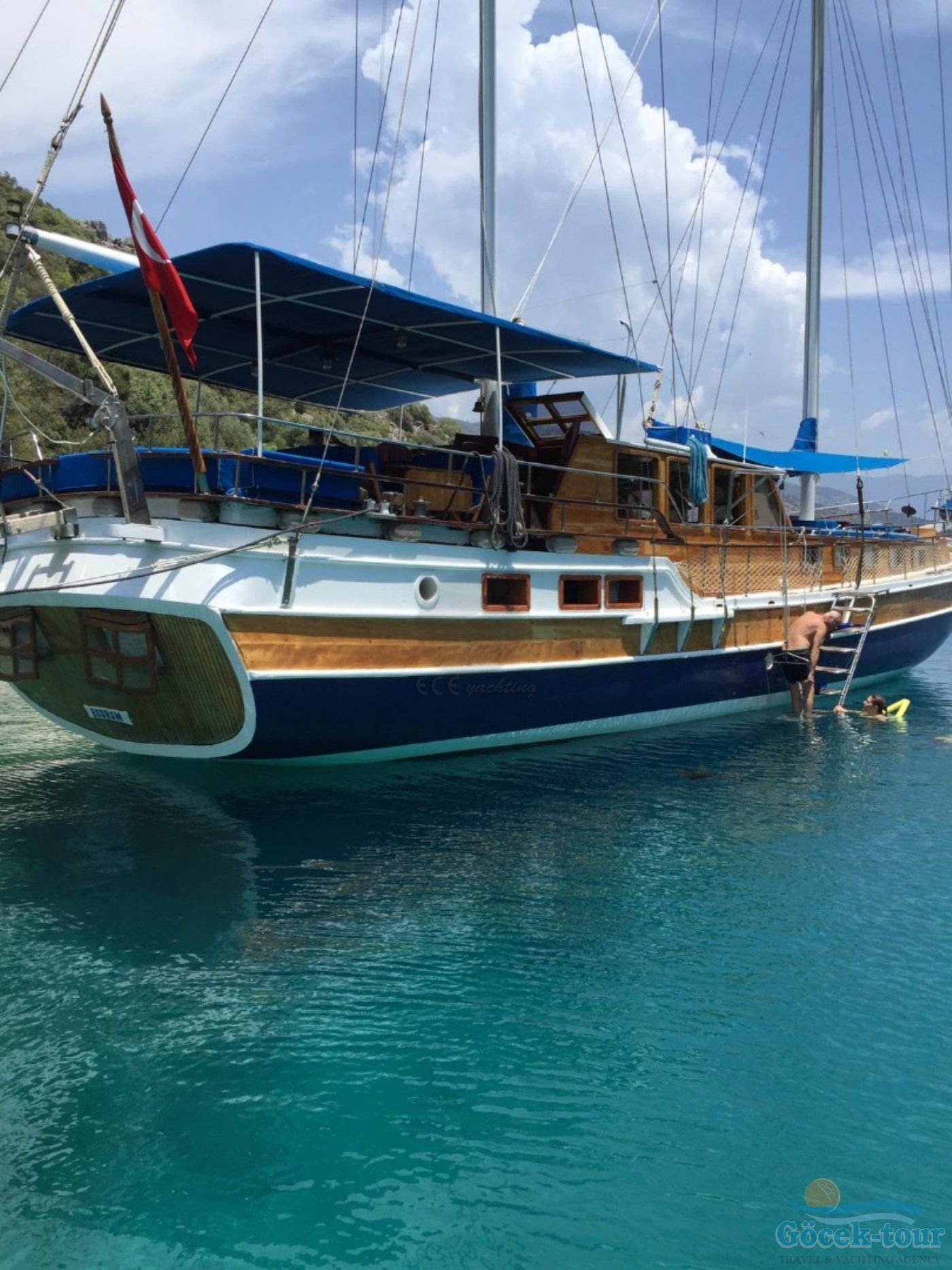 Lucky Mar Gulet Yacht, Sailing From Fethiye.