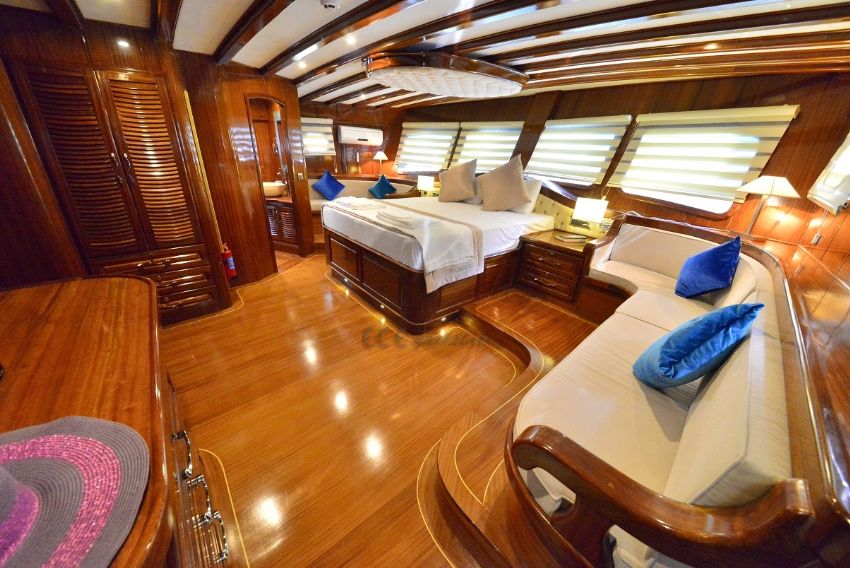 Lycian Queen Yacht,  VIP Suite.