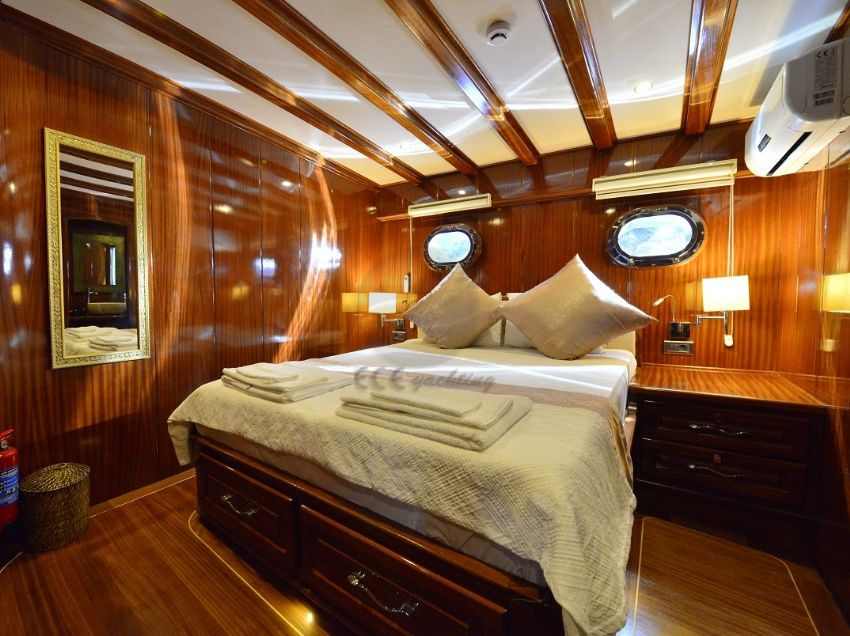 Lycian Queen Yacht, Triple View.