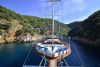 Lycian Queen Yacht, Aft Deck Dining And Seating.