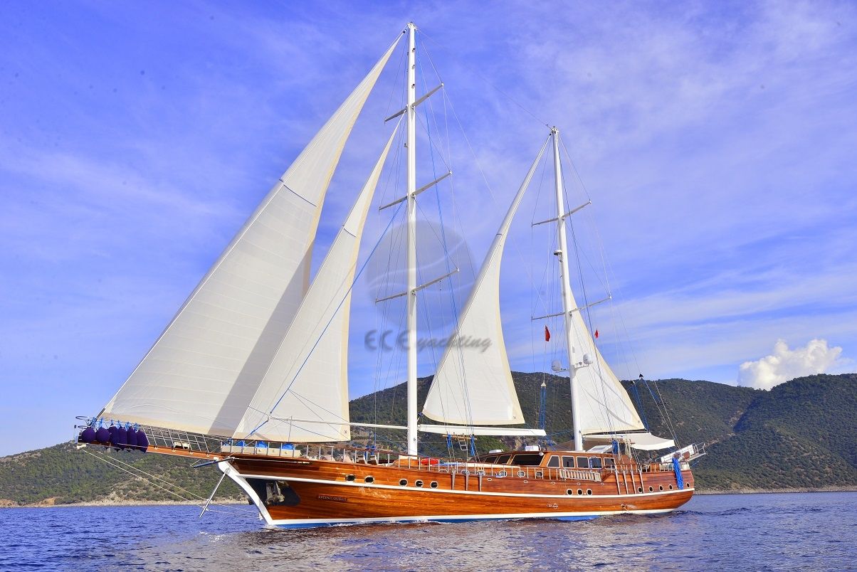 Lycian Queen Yacht, Incredible Scenery.