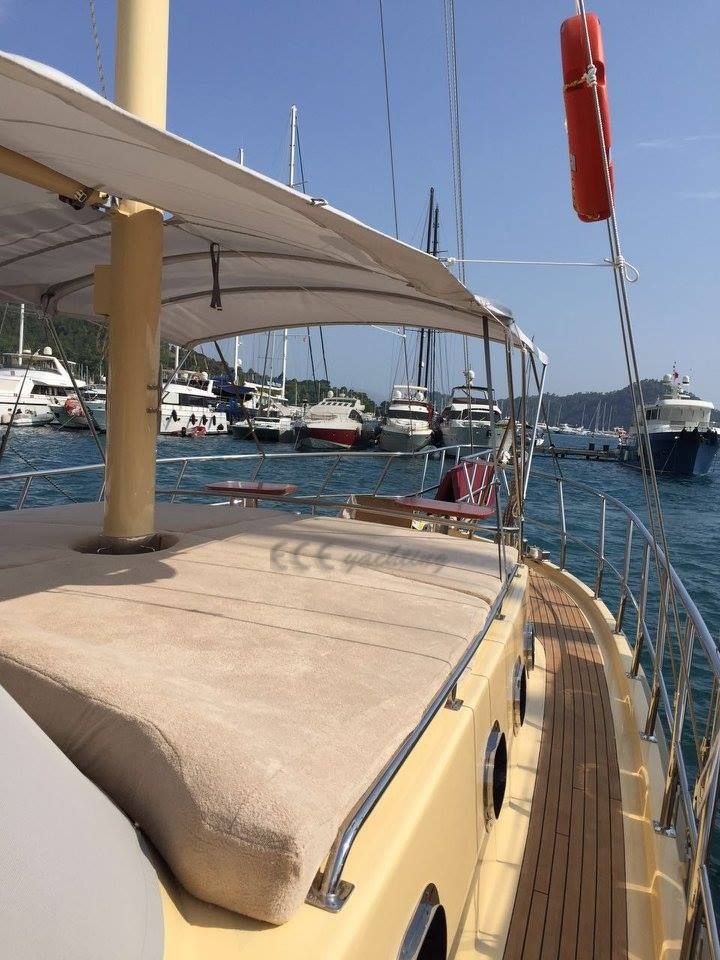 Mahi Gulet Yacht, Sun Deck Starboard.