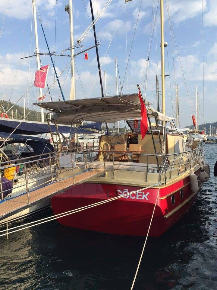 Mahi Gulet Yacht, Stern View.