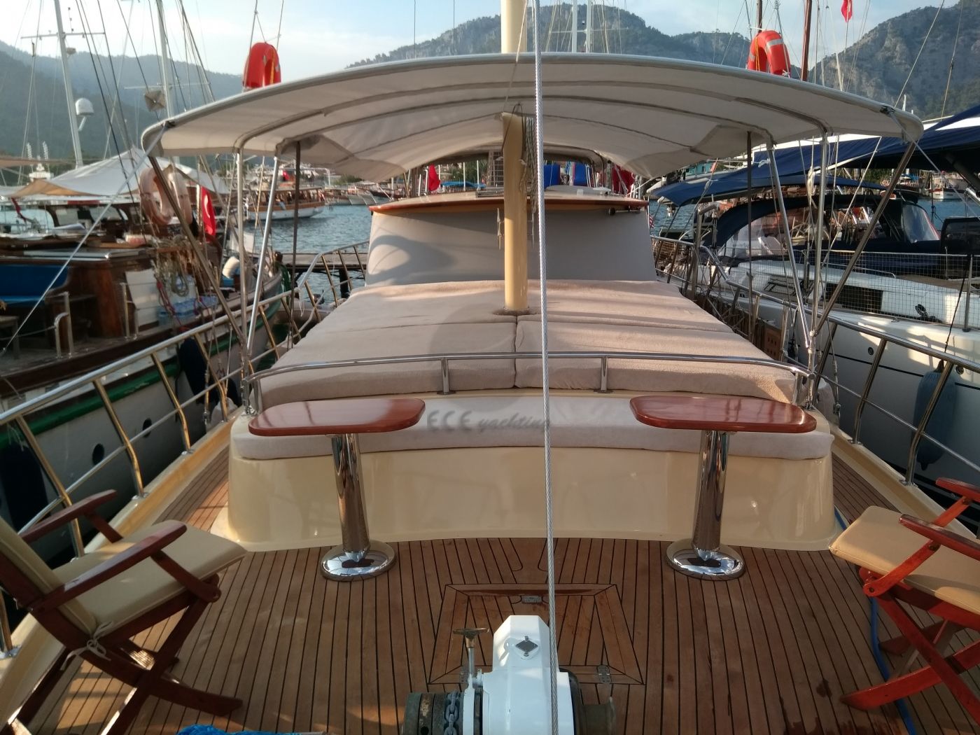 Mahi Gulet Yacht, Relax On Deck.