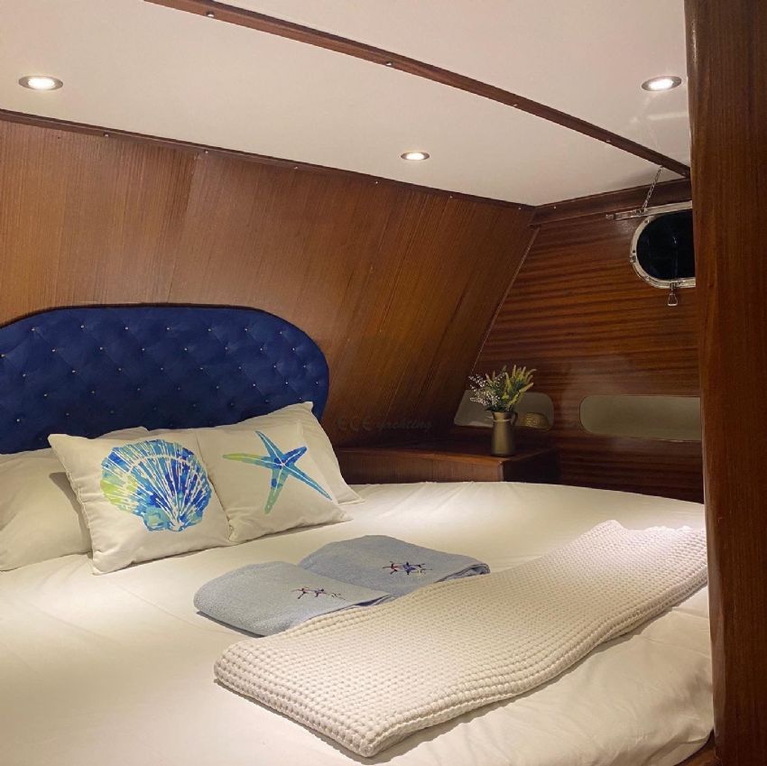 Manolya Gulet Yacht, Upper Wheel House.