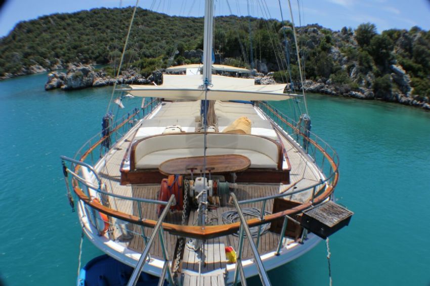 Mavi Boncuk yelken seyri