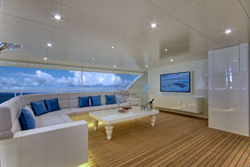 Meira Gulet Yacht, Stern Entrance.