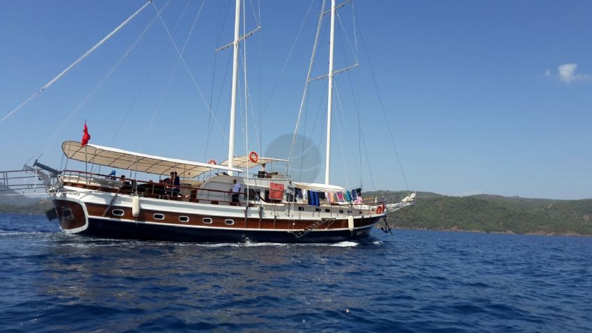 Mesut Ol Yacht, Sailing İn Marmaris.