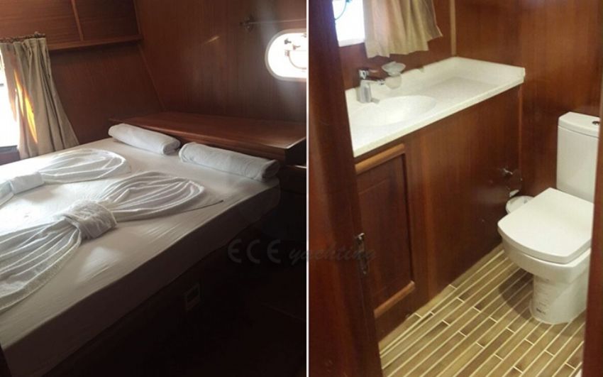 Mesut Ol Yacht, Twin Cabin.