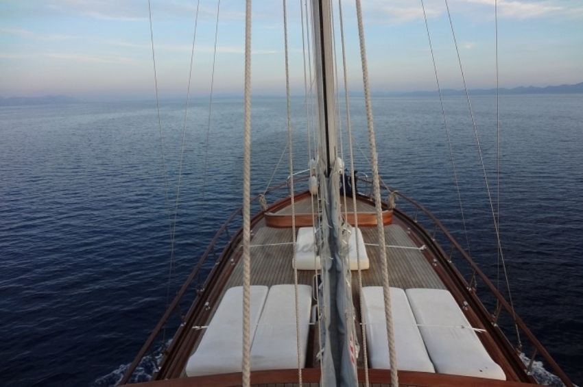 Mine Sevim Amazing Views Over The Bow