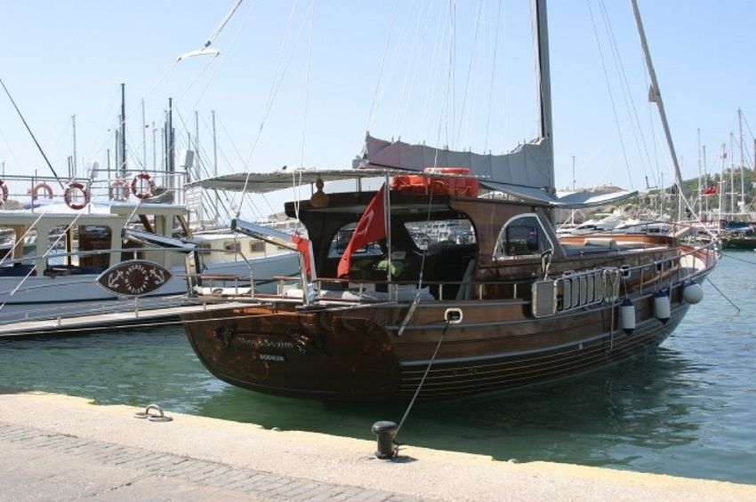 Mine Sevim, Starboard Rear View.