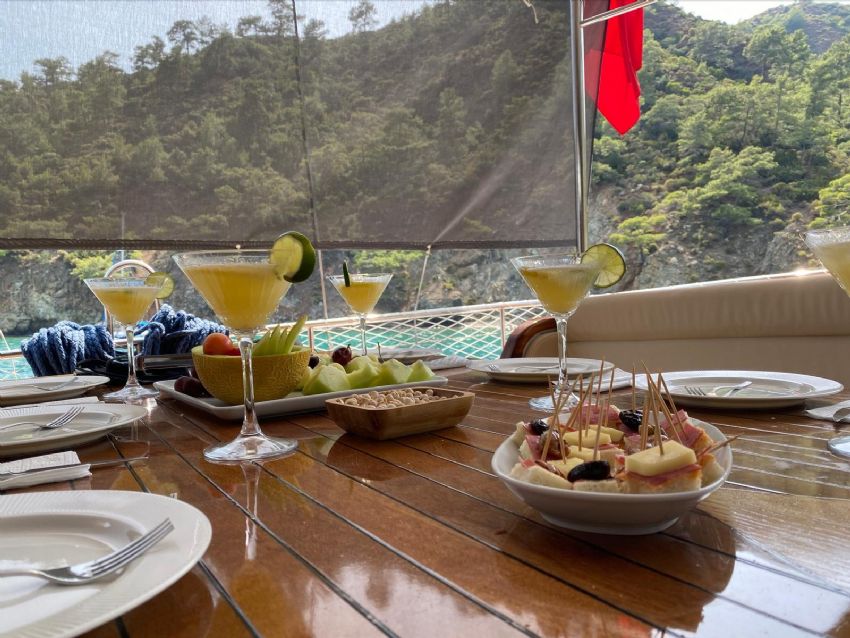 Mrs Elcih Gulet, Secluded Bays Along The Turkish Coast.