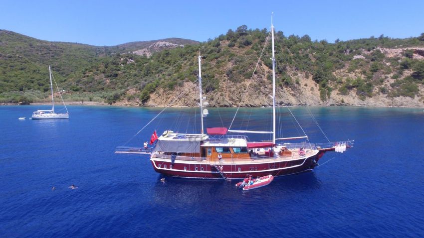 Mrs Elcih Gulet, Aerial View.