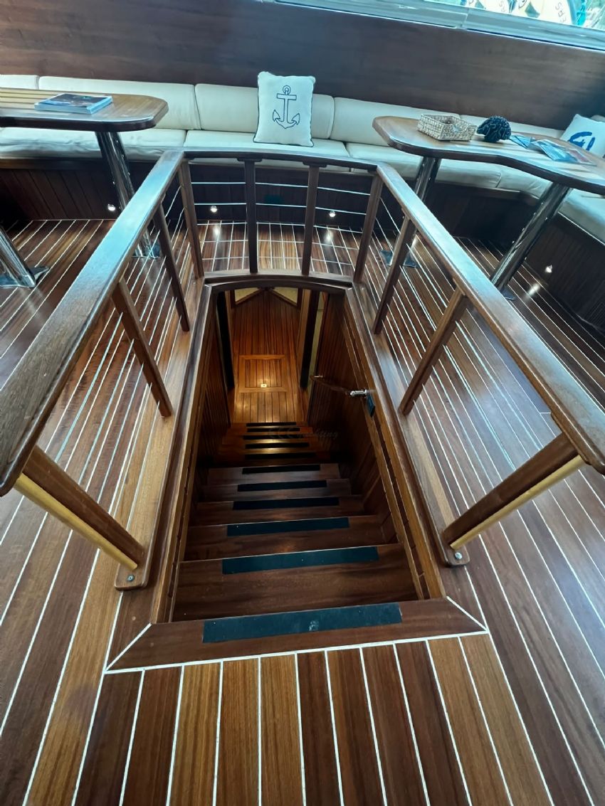 Mrs Elcih Gulet, Aft Deck Seating.