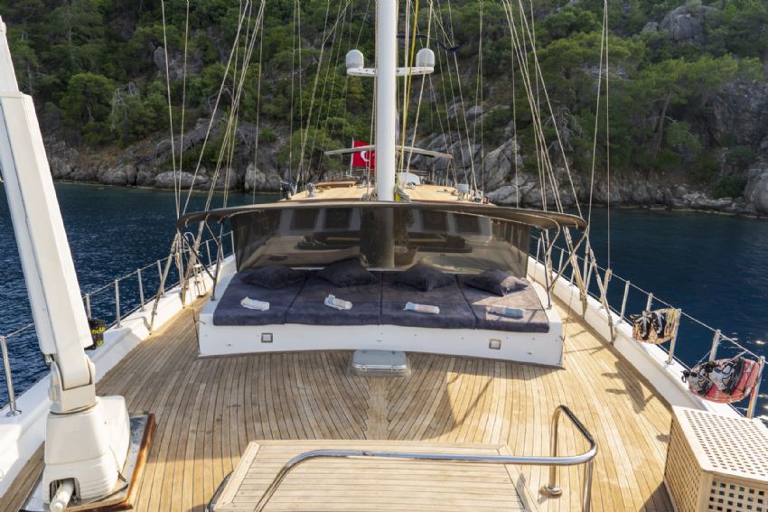 Nautilus Gulet, Sun Shade.