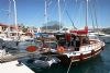 Nazcan teknesi dış. Nazcan Gulet Yacht Rear View.