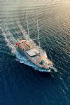 Nevra Queen Yacht, Aft Port Side.