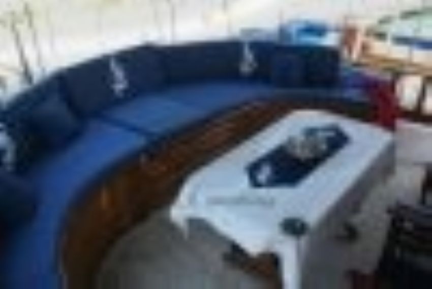Nirvana S Gulet, Rear Seating Area.