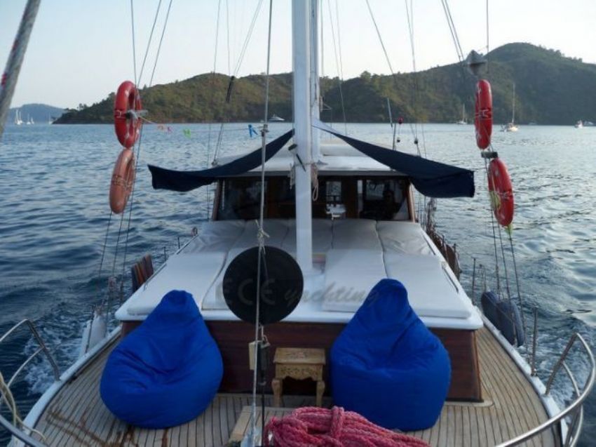 Nirvana S Yacht, Front Deck.