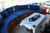 Nirvana S Yacht, Rear Deck Dining.