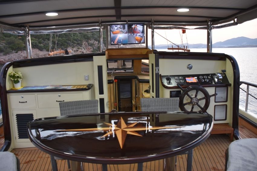 Nostalgia Gulet, Aft Deck.