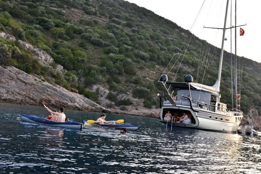 Nostalgia Gulet, Swim Platform.