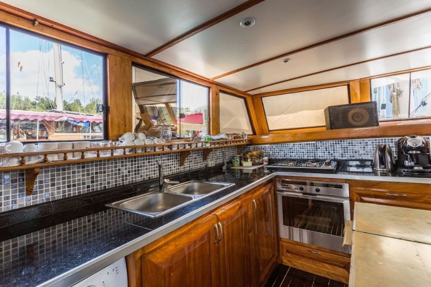 Oasis Gulet Yacht, Lounge Seating.