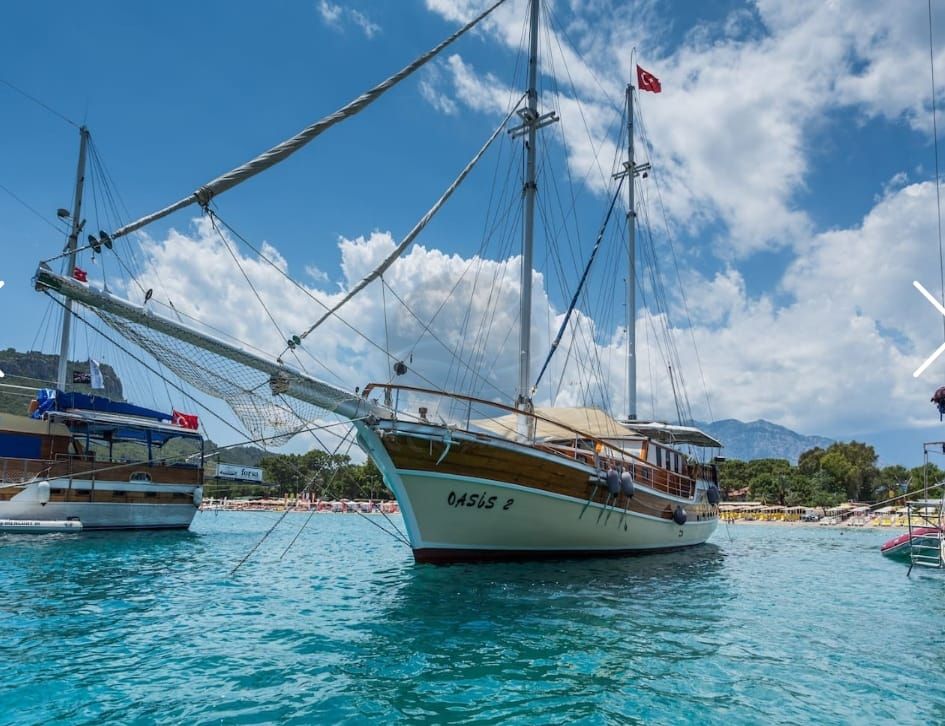 Oasis Gulet Yacht, Port Side Bow.