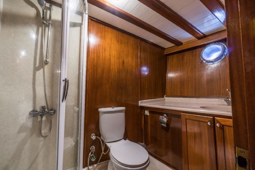 Bathroom With Shower.