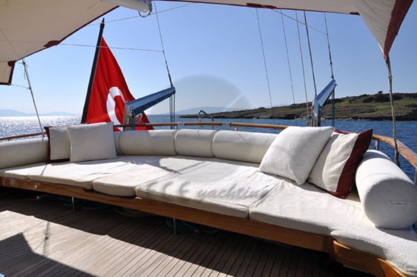 Palmyra Gulet Yacht. On Deck Comfort.
