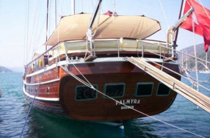 Palmyra Gulet Yacht. Stern.