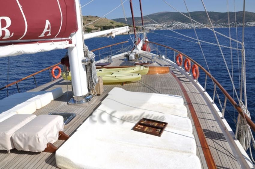 Palmyra Gulet Yacht. Sun Deck.
