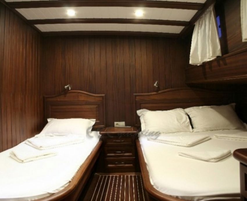 Palmyra Teknesi Triple Kabin.  Palmyra Gulet Yacht. Triple Cabin