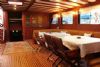 Palmyra Gulet Yacht. Interior Seating/Dining.