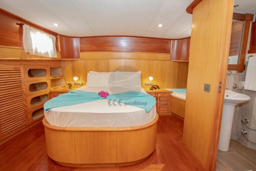 Parlak Gulet, Master Cabin.