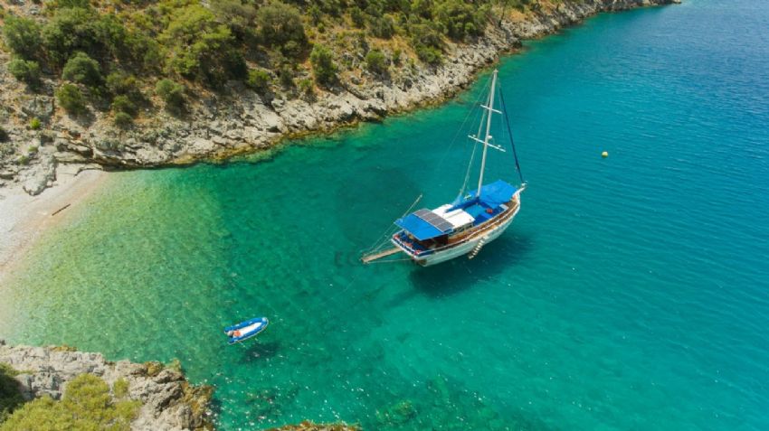 Parlak Gulet, Turquoise Waters.