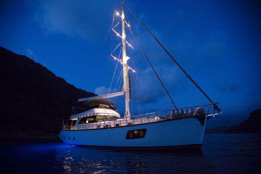 PERDUE Gulet, Views From The Flybridge.