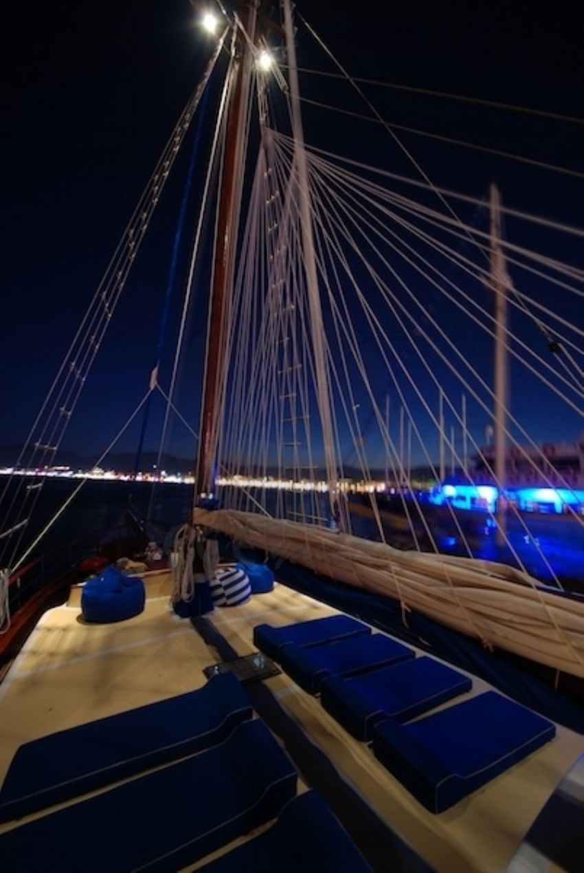 p funda teknesi ön güverte