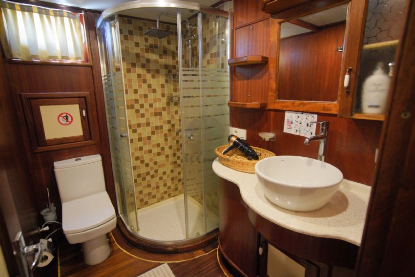 Princess Bugce Yacht, En Suite With Shower.