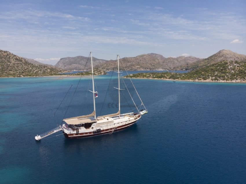 Princess Bugce Yacht, Crystal Clear Waters.