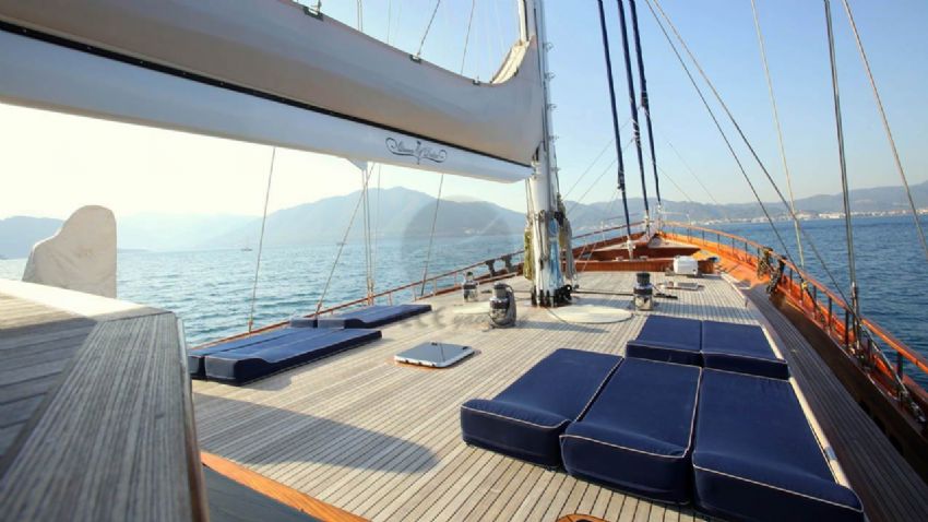 Queen Of Datça ön güverte