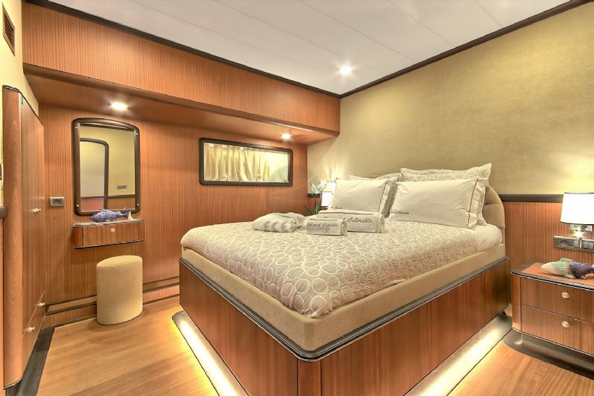 Queen Of Salmakis Yacht, Double Cabin.