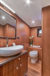Queen Of Salmakis Yacht, Bathroom.