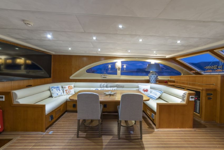 Queen of Sea Arka Güverte Oturma Grubu