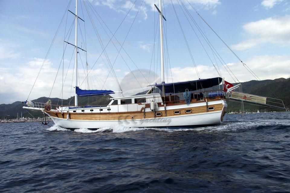 r.oğlu guleti.  R. Oglu Yacht, Sailing Away.